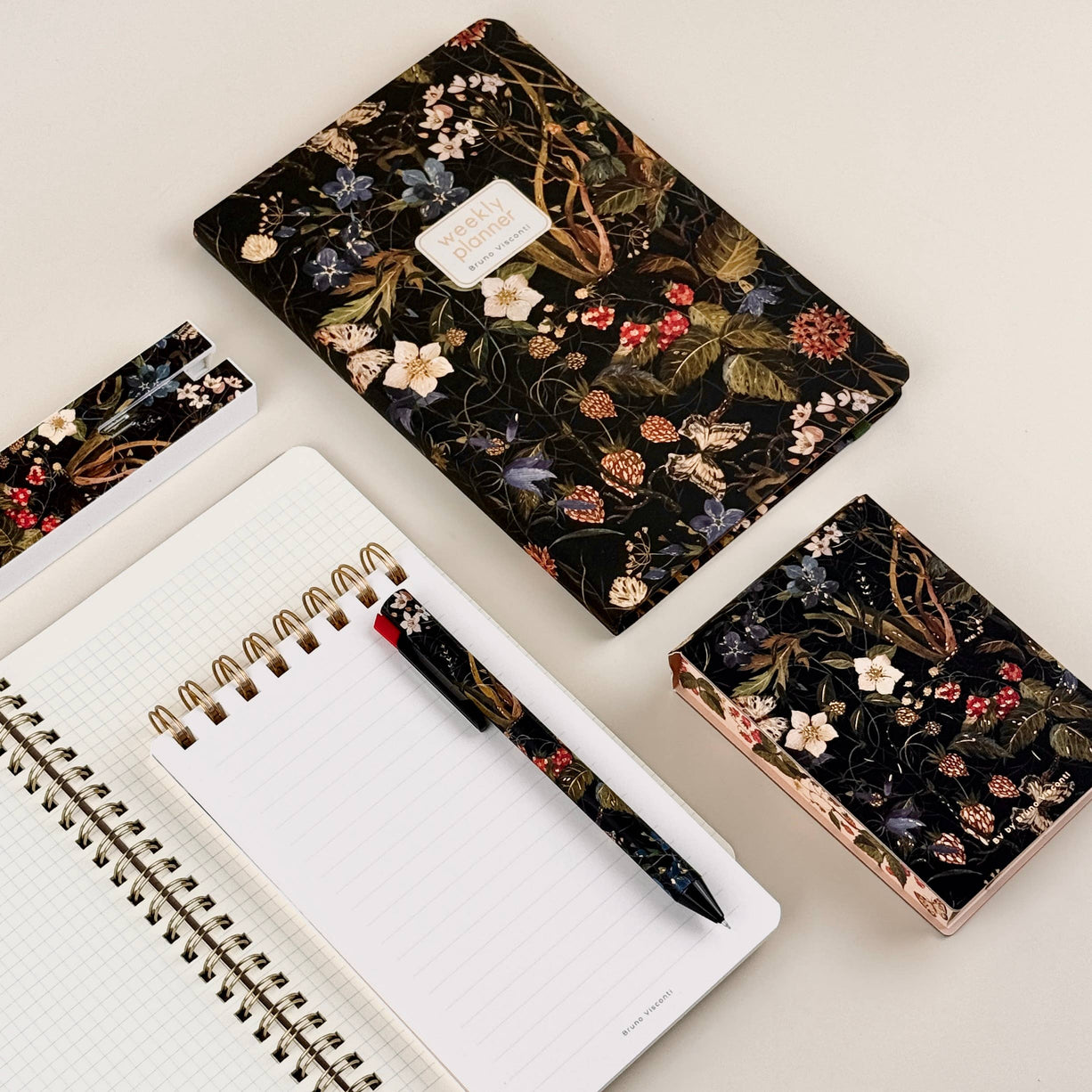 A6 Tear-Away Notepad - Forest Flowers