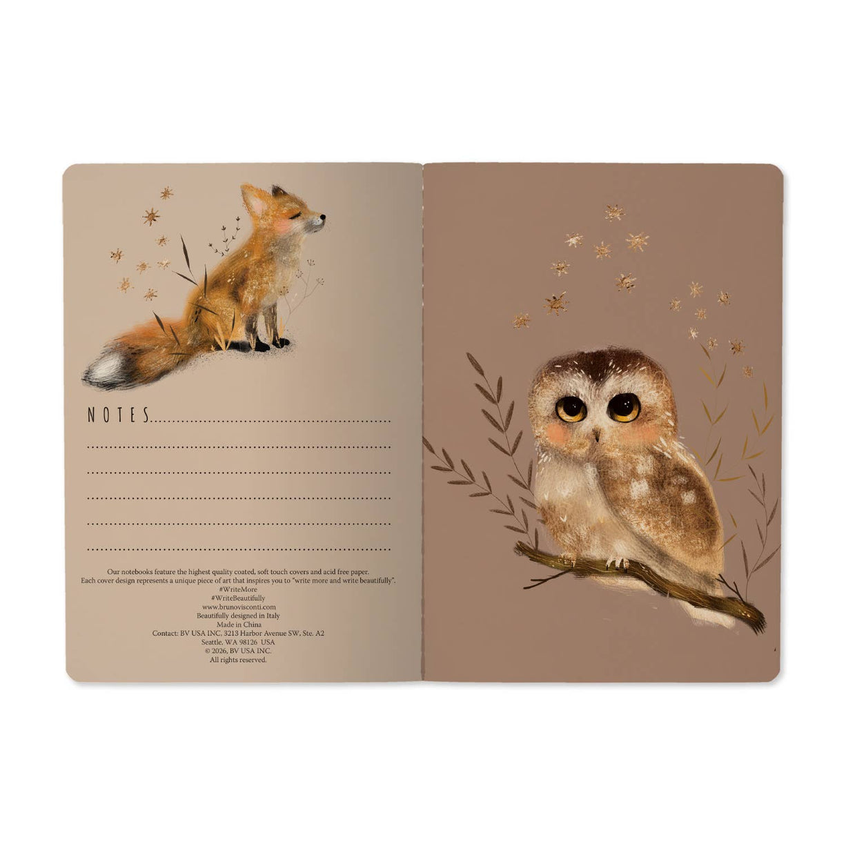 A5 Notebook - The Little Fox