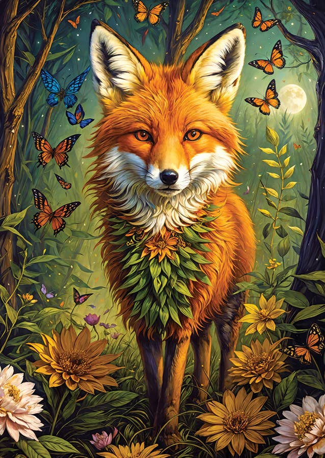 Enchanted Fox Puzzle