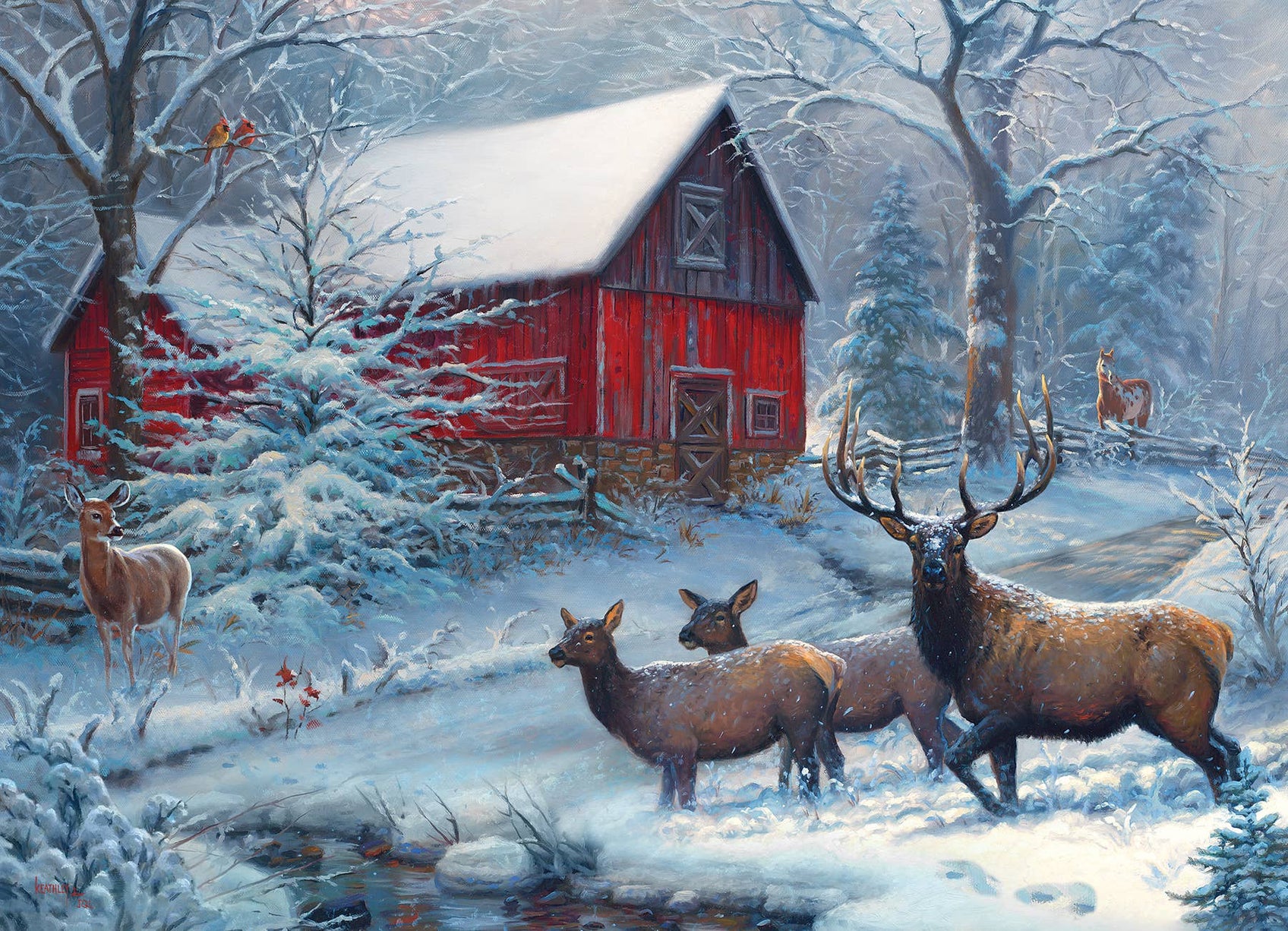 Winter Magic Puzzle