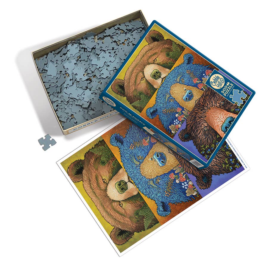 Bear Eyes Harvest Puzzle