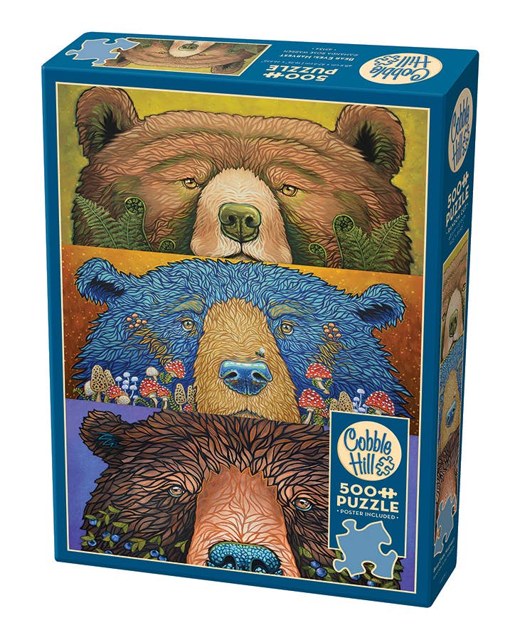 Bear Eyes Harvest Puzzle