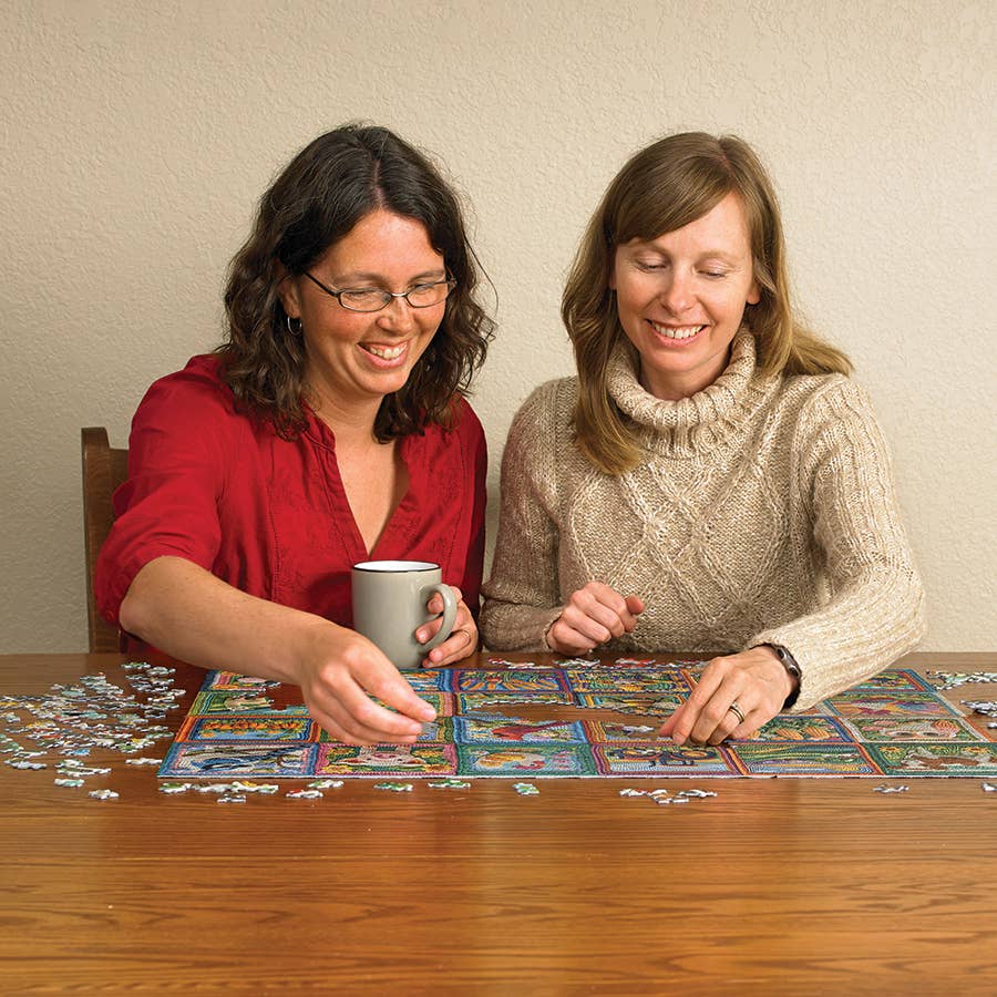 Country Life Crochet Puzzle