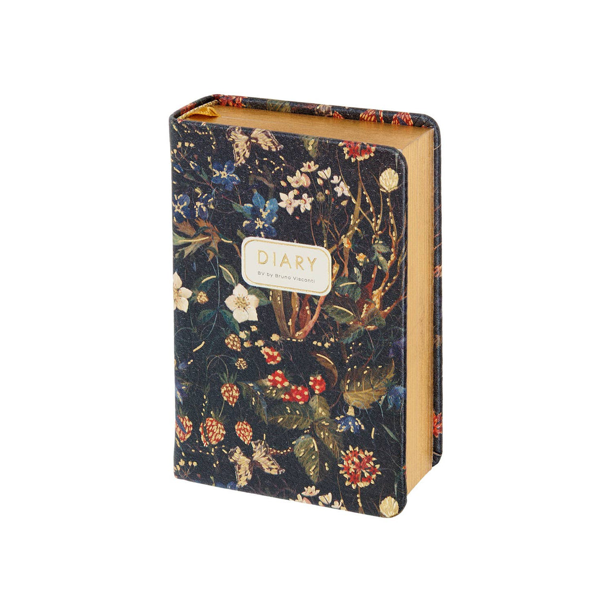 A7 Vegan Leather Pocket Planner - Forest Flowers