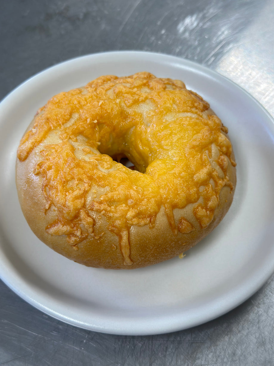 Sourdough Cheddar Bagel