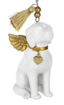 Angel Dog Ornament