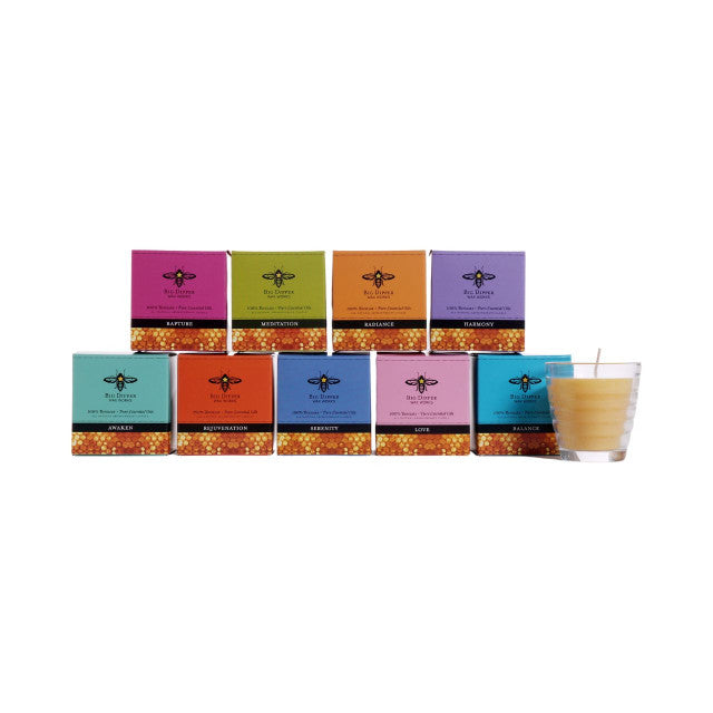 Beeswax Aromatherapy Glass Candles