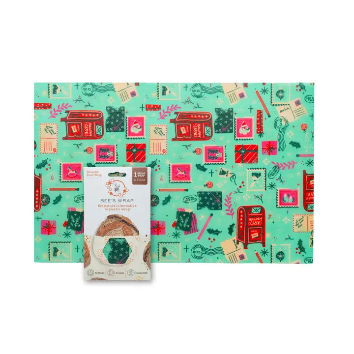 Christmas Season XL Beeswax Wrap