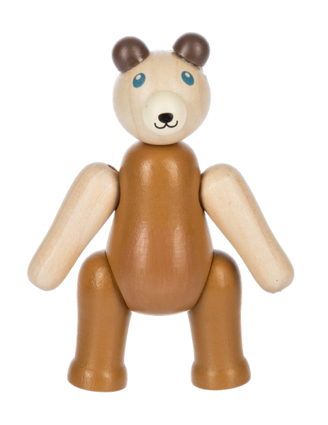 Wooden Bendy Buddies