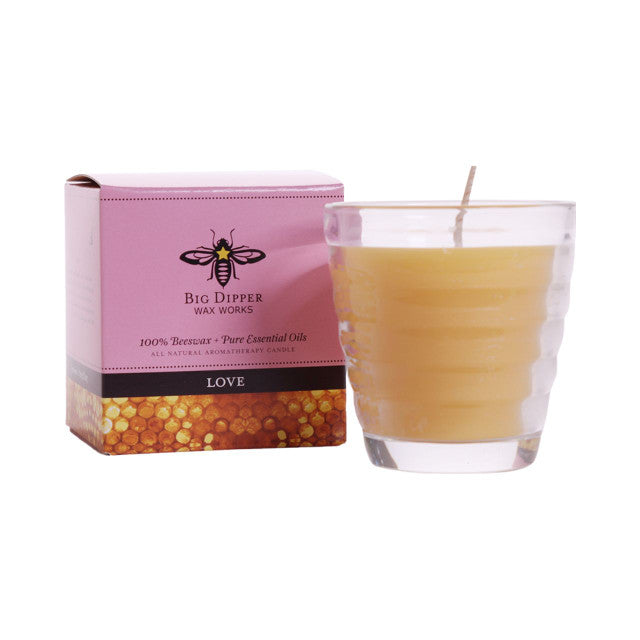Beeswax Aromatherapy Glass Candles