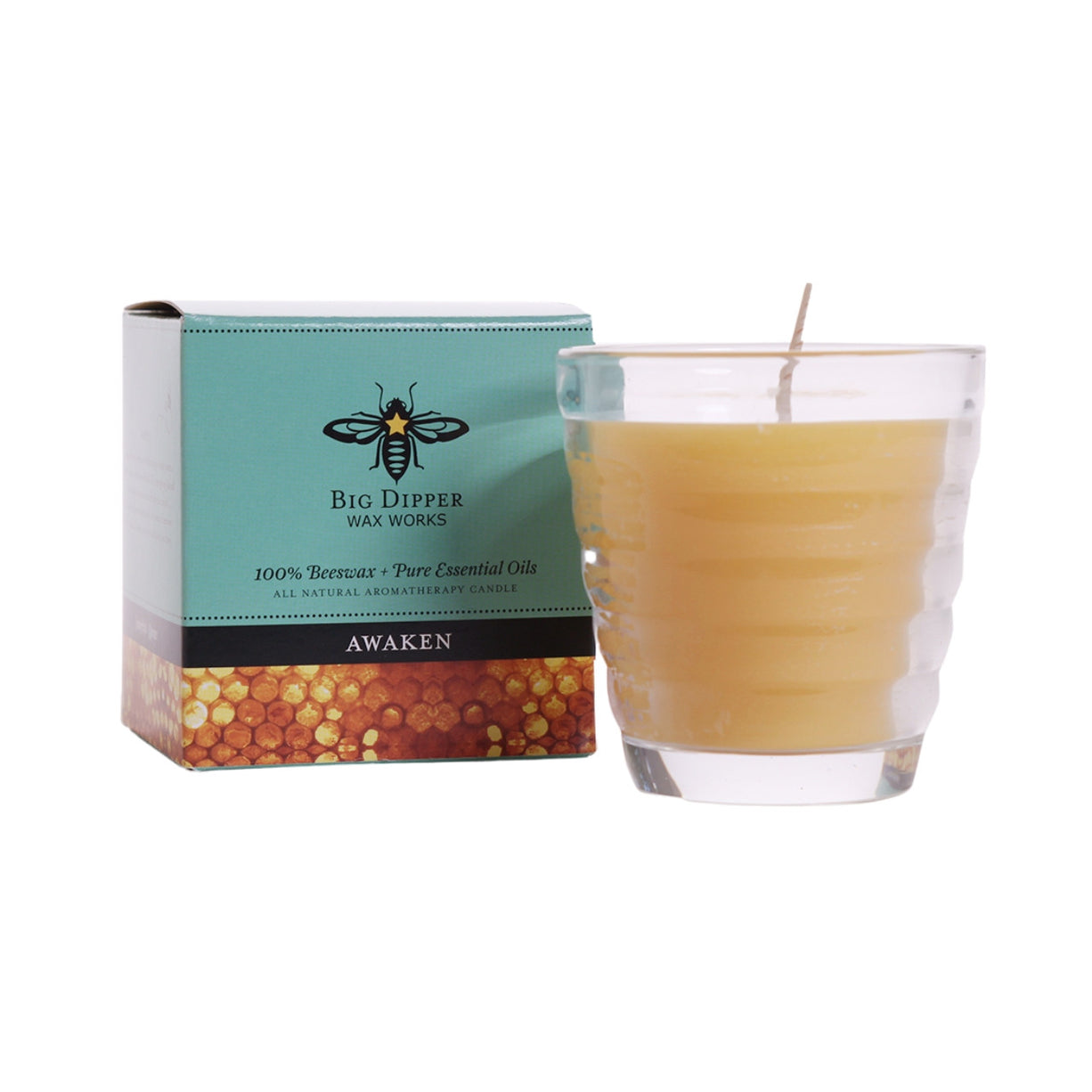 Beeswax Aromatherapy Glass Candles