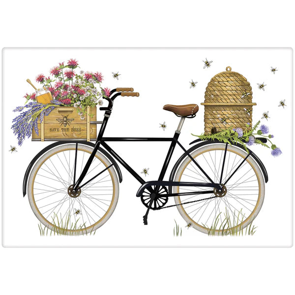 Beehive Bike Dish Towel