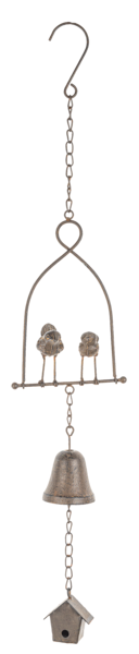 Birds On Wire Wind Chime