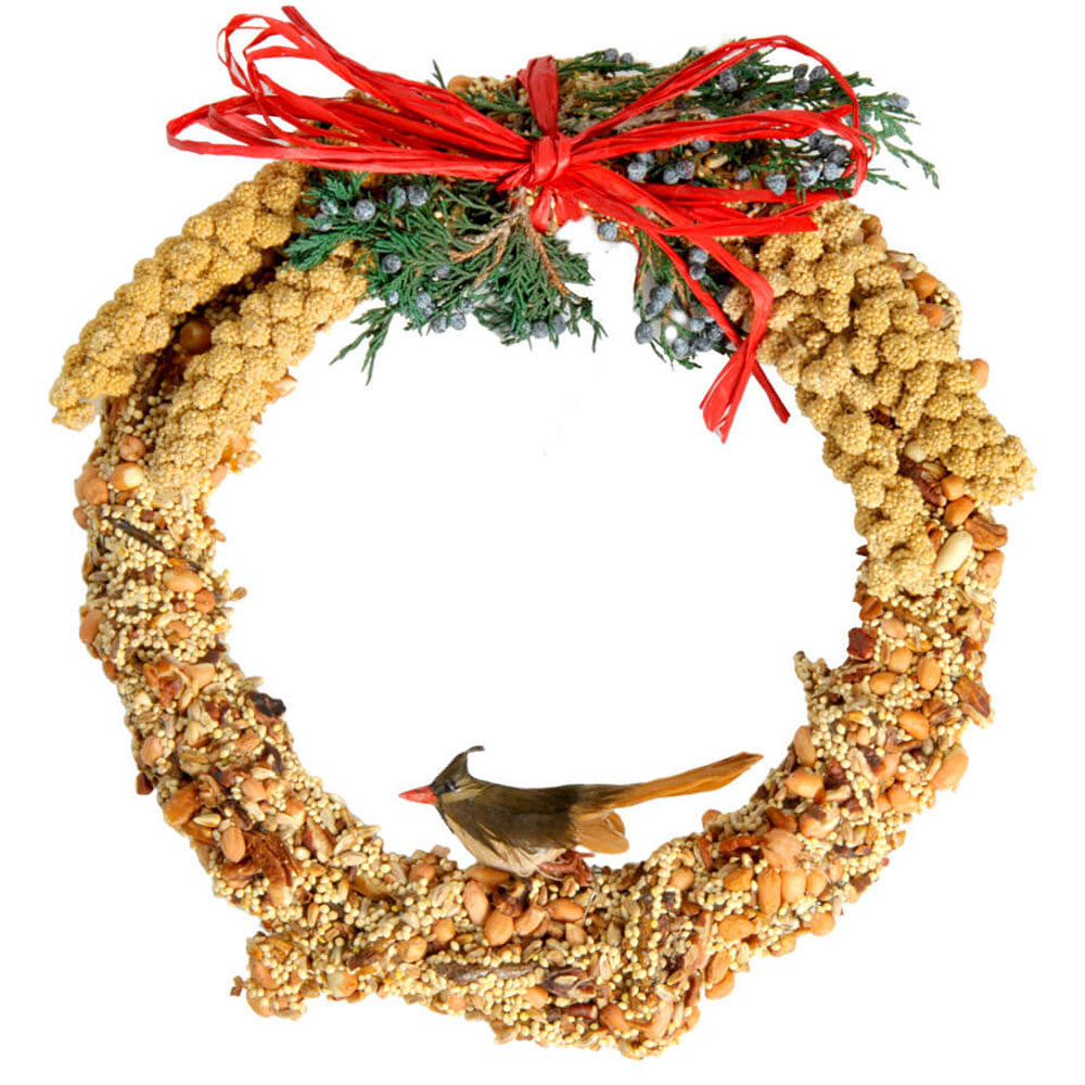 Birdseed Wreath