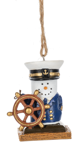 Boat Captain S'mores Ornament 2025