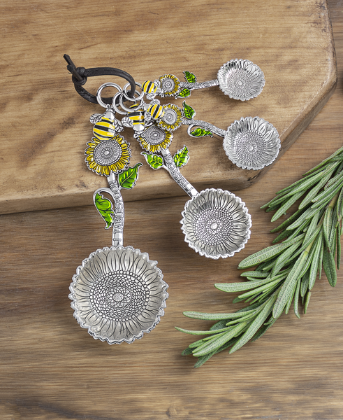 Bumble Bee Sunflower Measuring Spoons