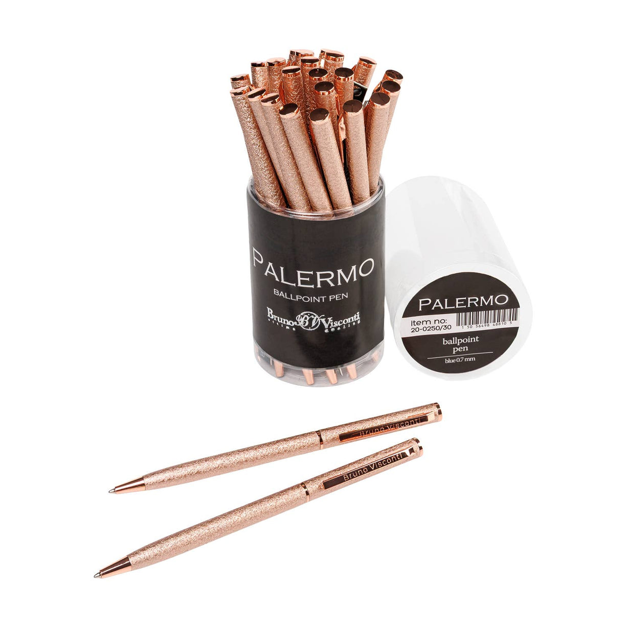 Tube of 12 Palermo pens - Rose Gold Vintage