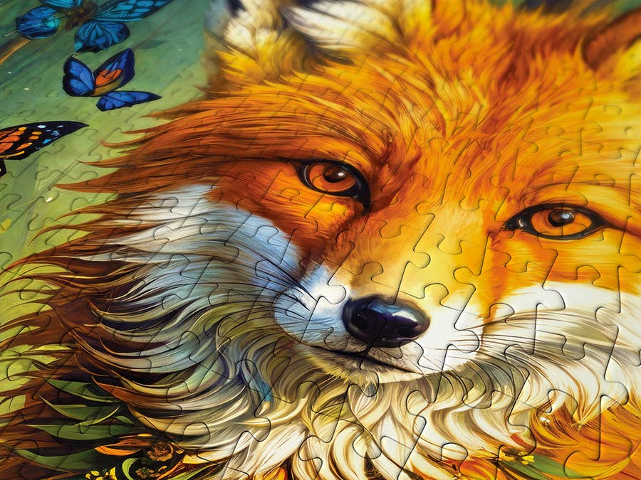 Enchanted Fox Puzzle