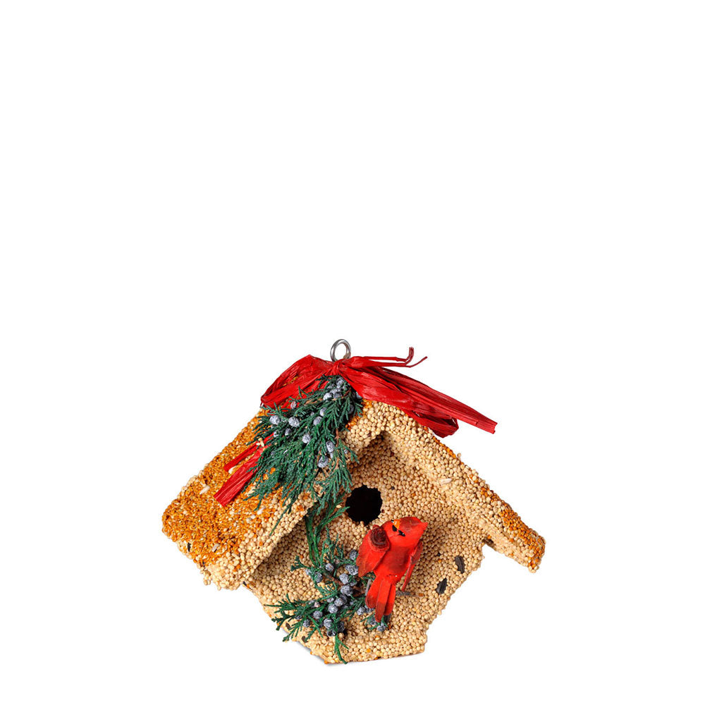 Cardinal Birdseed Birdhouse