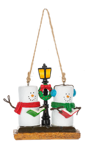 Carolers S'more Ornament 2025