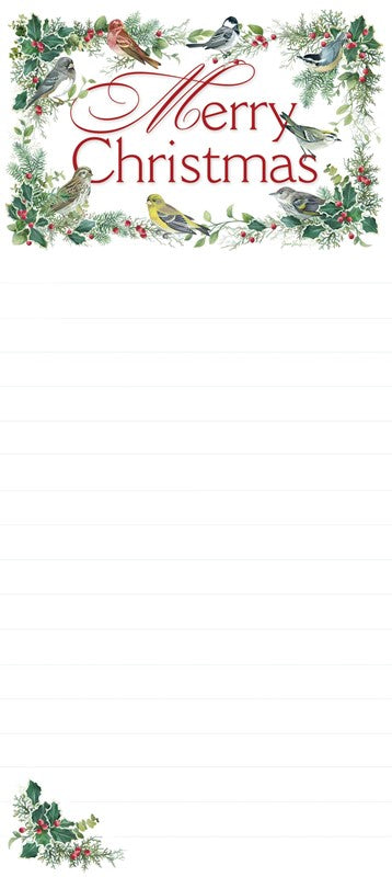 Christmas Carolers Magnetic Notepad