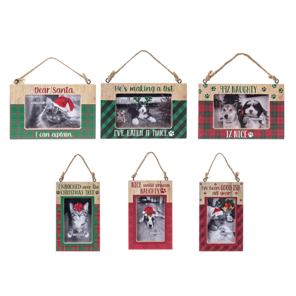 Christmas Picture Ornaments