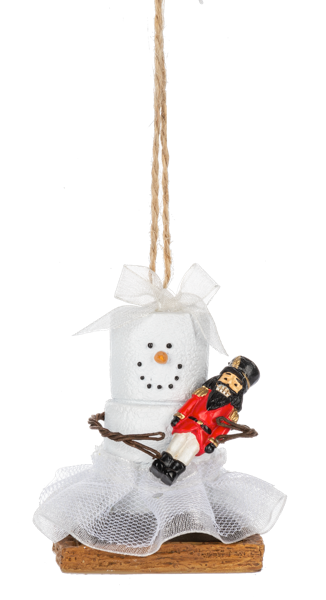 Clara Nutcracker S'mores Ornament 2025