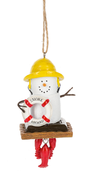 Coastal Lobster S'mores Ornaments 2025