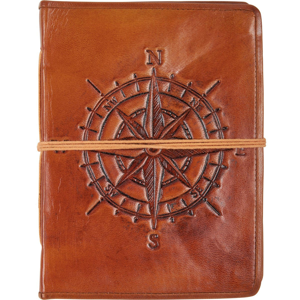 Compass Leather Notebook