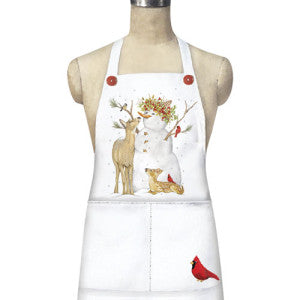 Deer and Snowman Apron