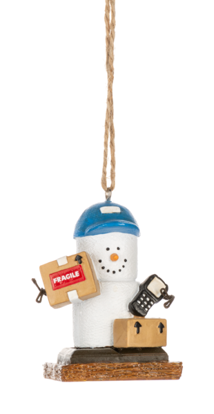 S'mores Delivery Driver Ornament 2024