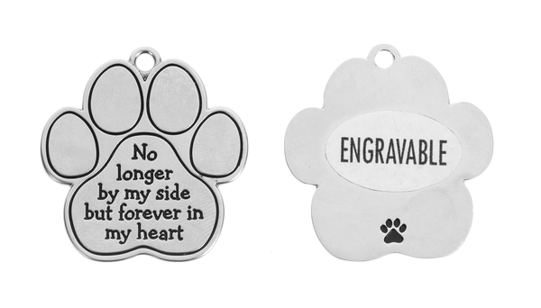 Dog Memorial Charm