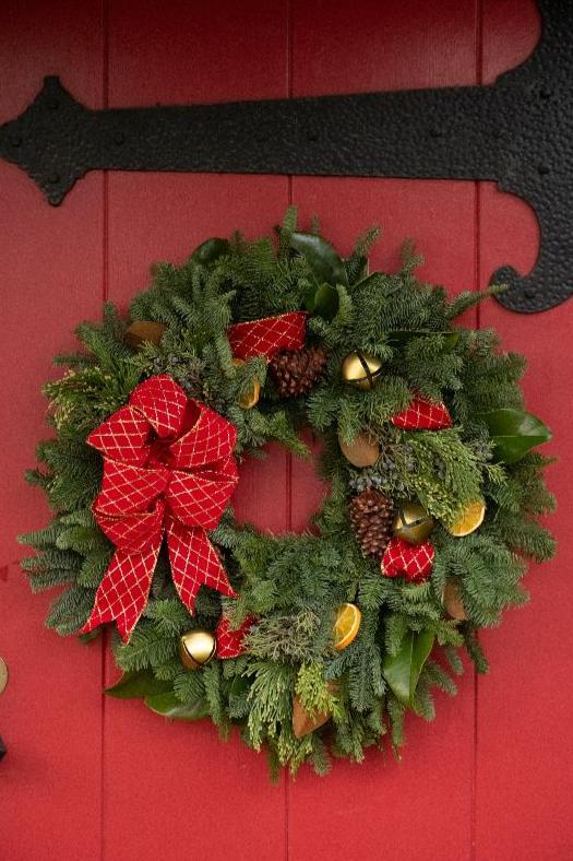 Christmas Wreath With Bells