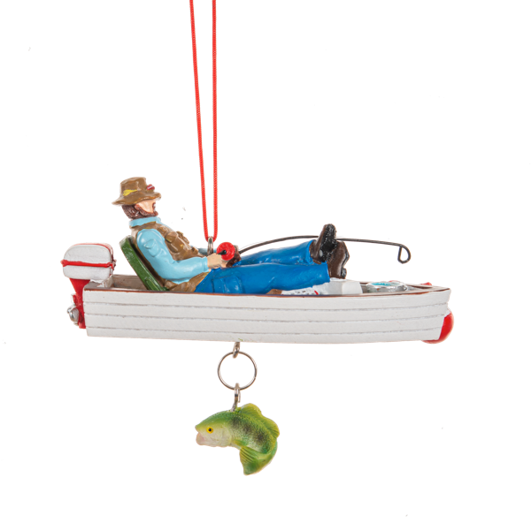 Fisherman Ornament