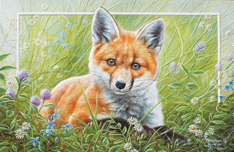 Fox Thank You Card