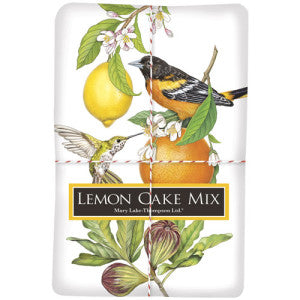 Fruits Birds Lemon Cake Mix Towel Combo