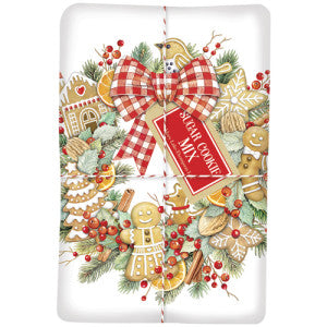 Gingerbread Wreath Sugar Cookie Mix Towel Combo