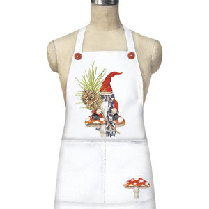 Gnome On Mushroom Apron
