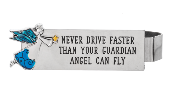 guardian angel clip for car visor