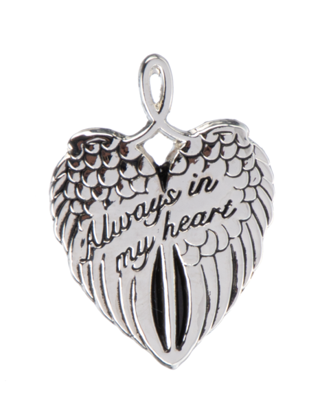 Angel Wings Memorial Charm