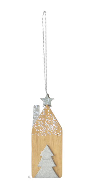 House with Tree Ornament