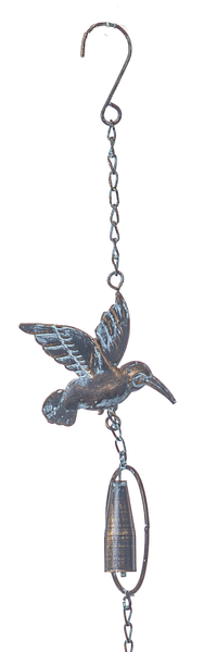 Hummingbird Antique Bronze Rain Chain