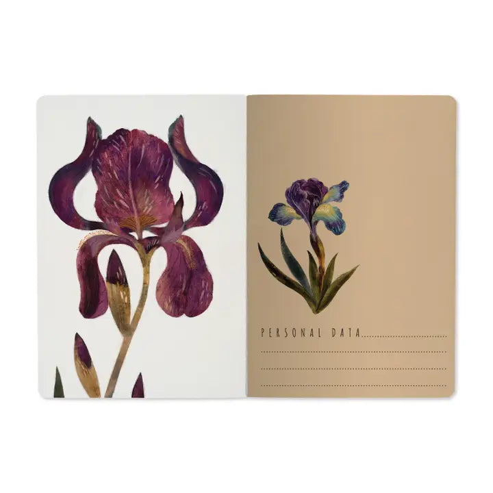 Iris Flower Notebook