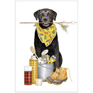 Lab Camping Dish Towel