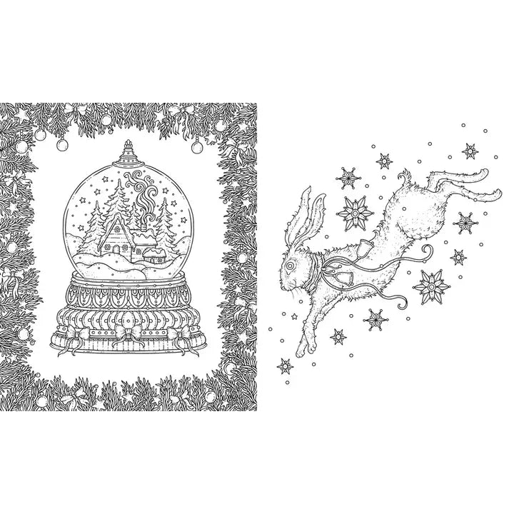 Merry Christmas Coloring Book