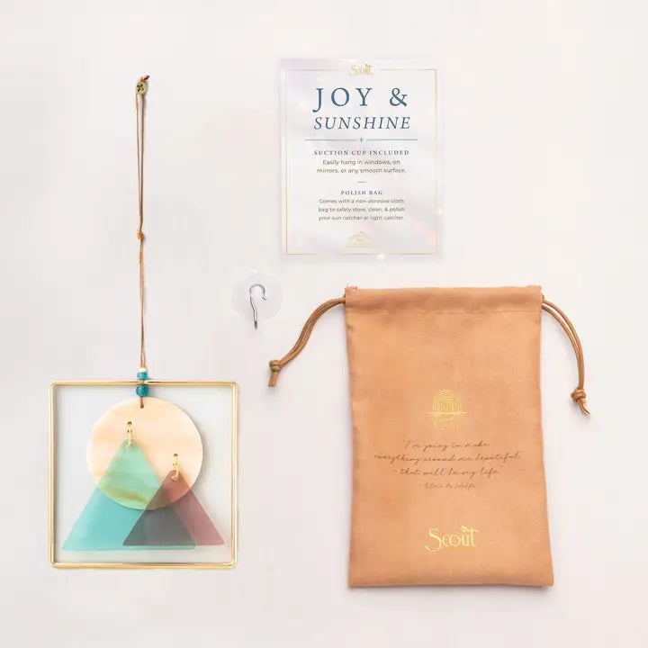 Sunset Mountains Light Catcher