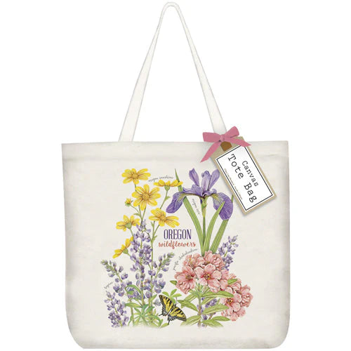 Oregon Wildflowers Tote Bag