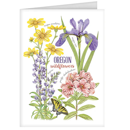 Oregon Wildflowers Greeting Card