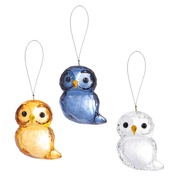 Owl Crystal Ornament
