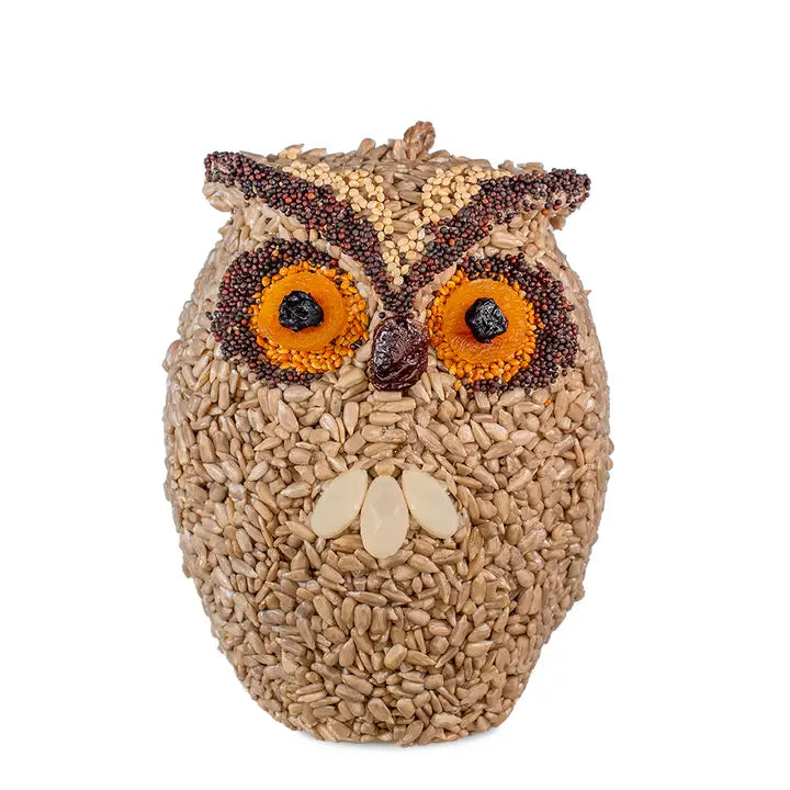 Owl Large Bird Seed Treat